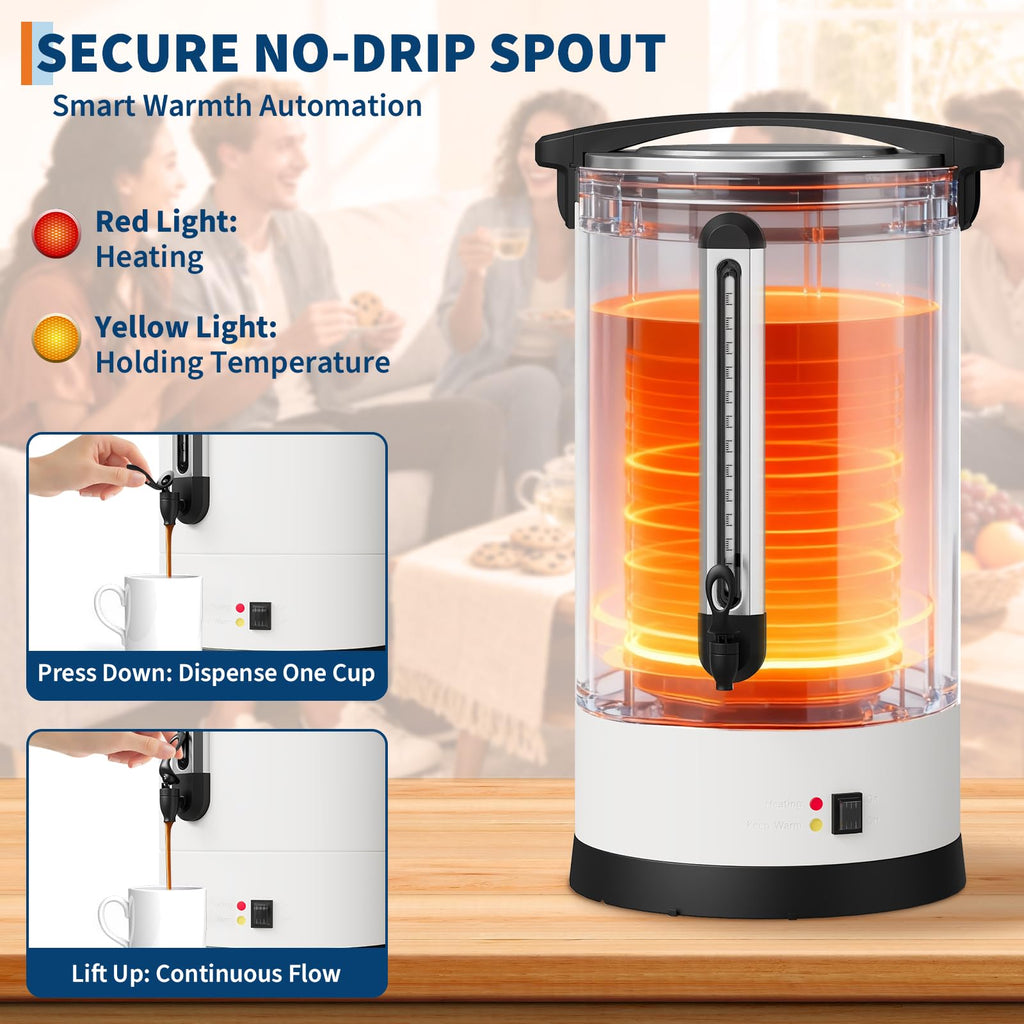 12L Stainless Steel Coffee Urn R385