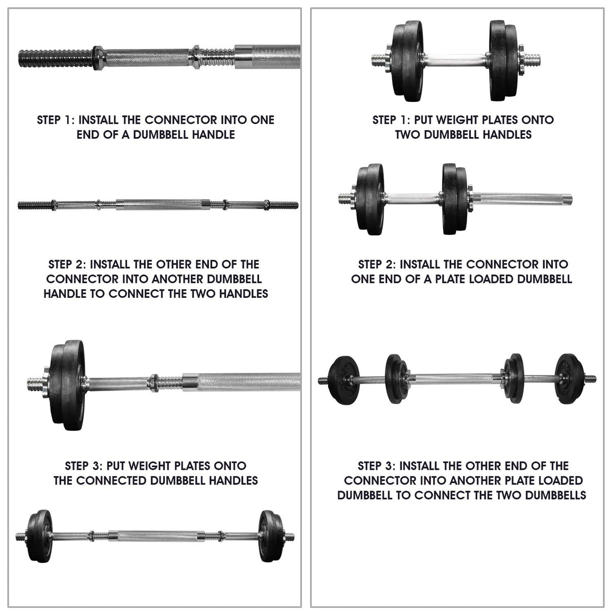 Adjustable Weights Dumbbells Set N305