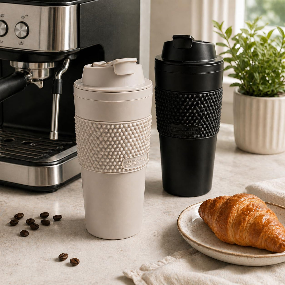 16 oz Insulated Coffee Tumbler Set 2 Pack X115246