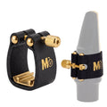 Adjustable Single-Screw Leather Alto Saxophone Ligature D9759