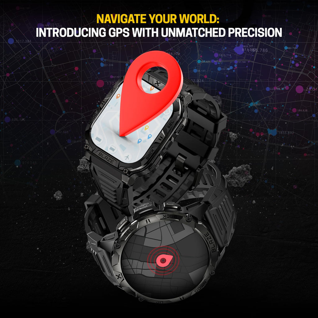 Rugged Smart Watch with GPS B8361