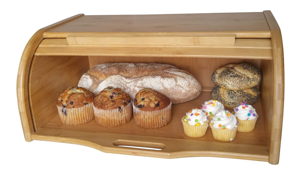 Large Wooden Bread Box F99740