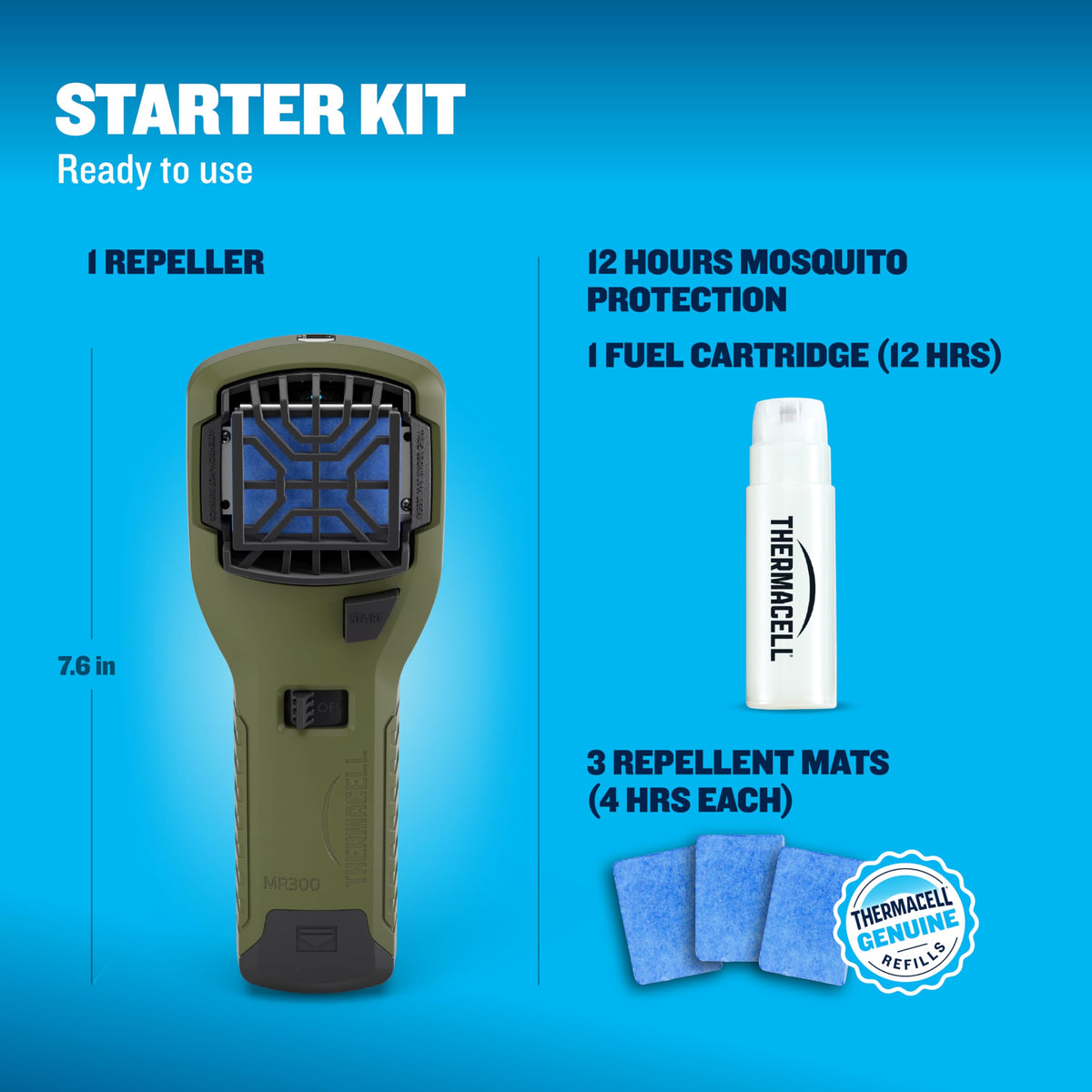 Fuel Powered Mosquito Repeller H892364
