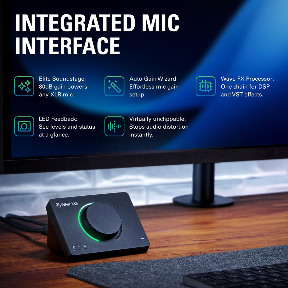 USB Audio Interface and DSP Mixer X735