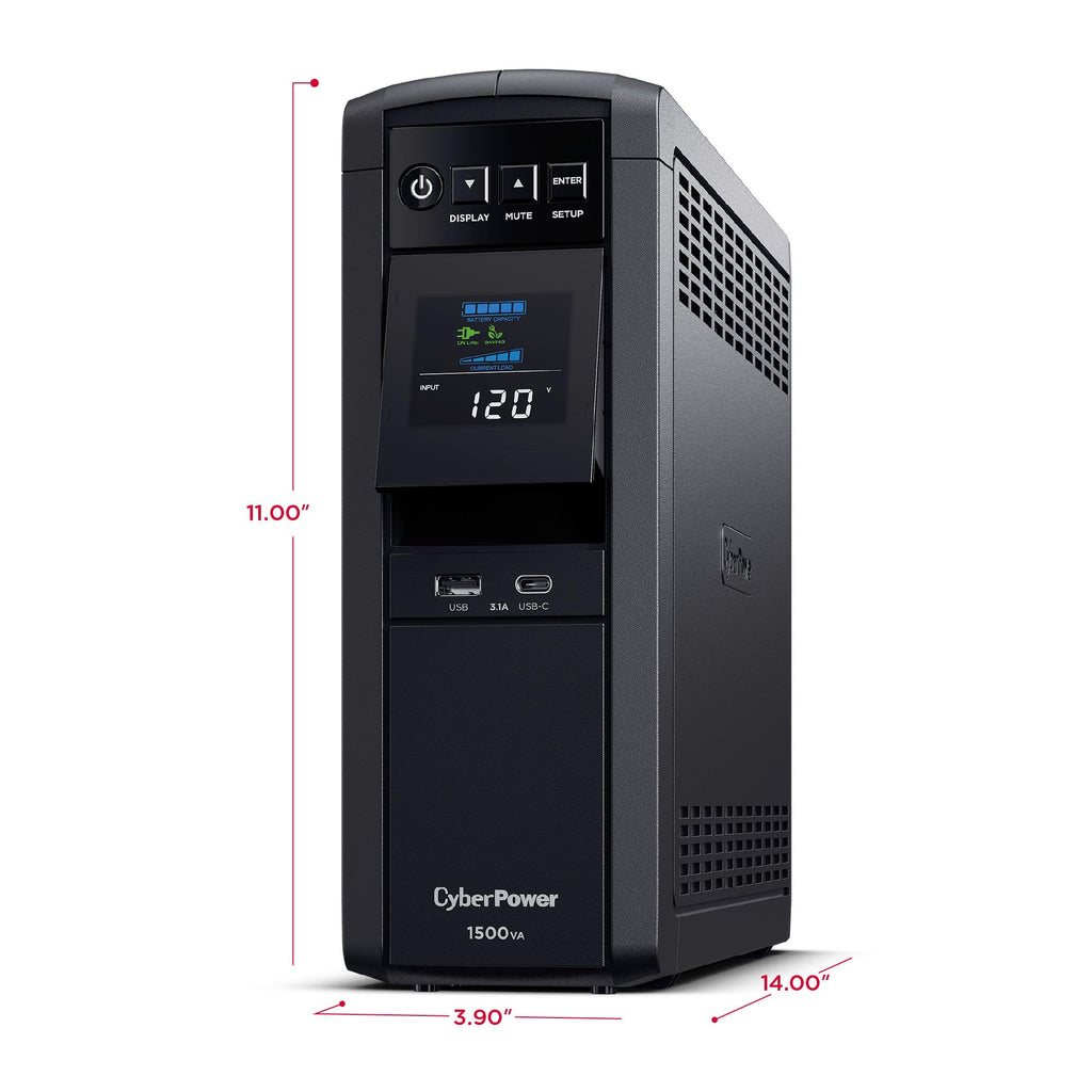 1500VA Sinewave UPS Battery Backup and Surge Protector Z51604