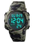 Digital Watch Mens Waterproof Sport Wristwatch Q2499