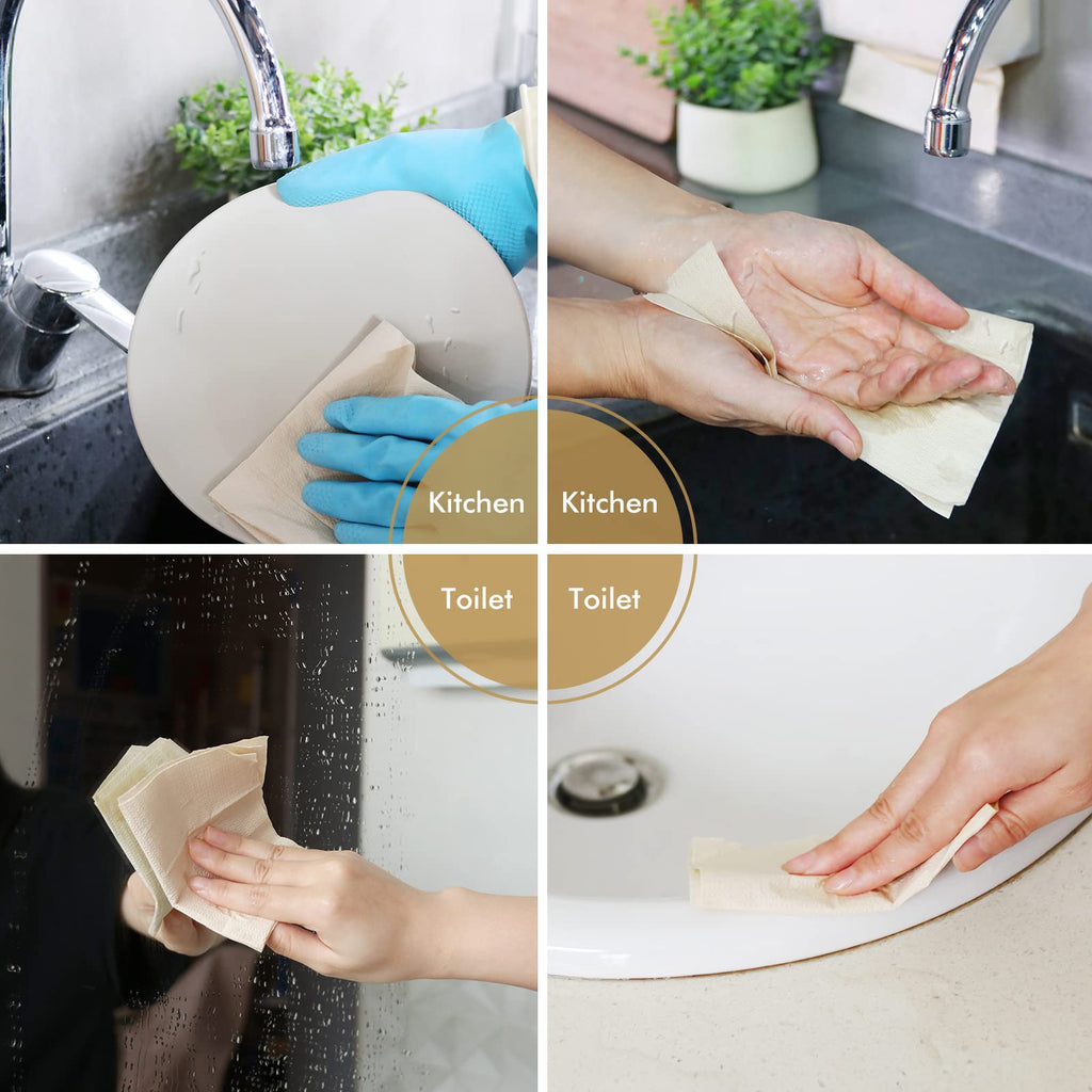 Bamboo Multifold Paper Towels, 5 Packs K6540