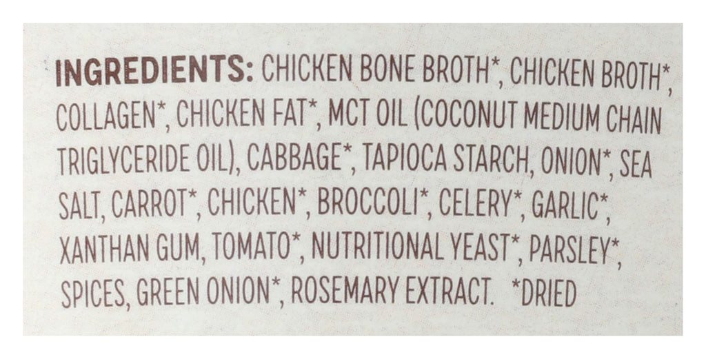 Chicken Vegetable Bone Broth Soup, 1.2 OZ O771253
