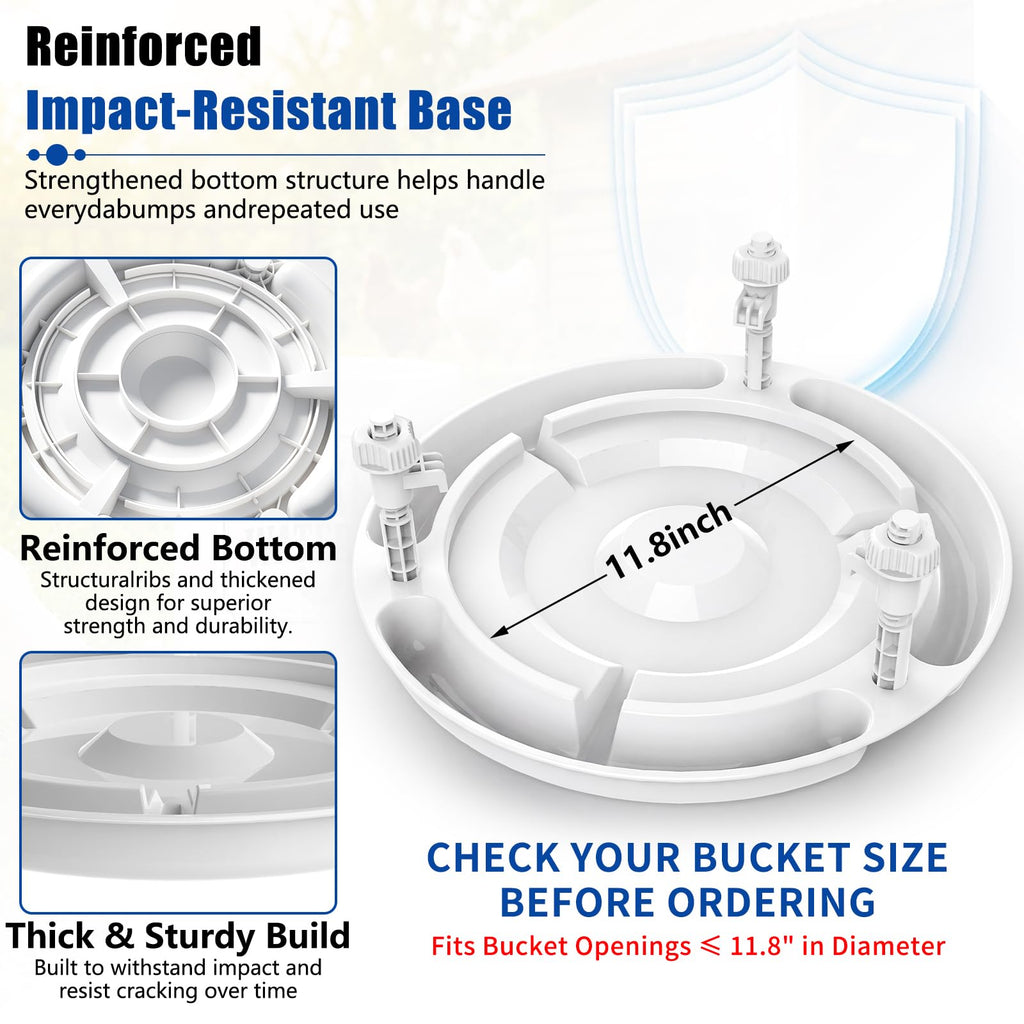 Chicken Waterer for 5 Gallon Bucket T8848