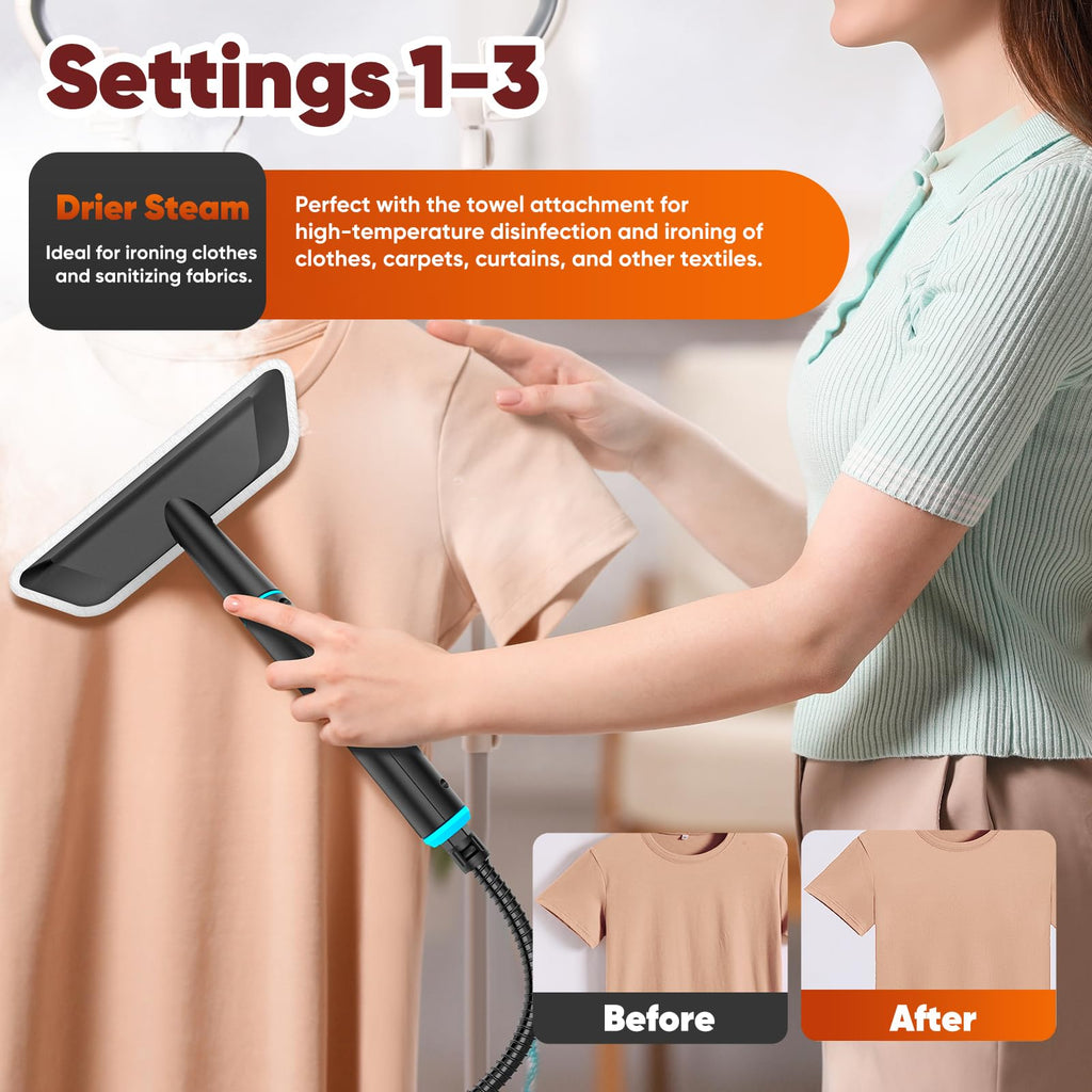 Handheld Pressurized Steam Cleaner B35853