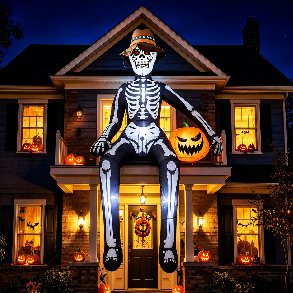 10FT Halloween Inflatable Skeleton S35394