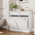 Double Tilt Out Laundry Hamper Cabinet Z428401