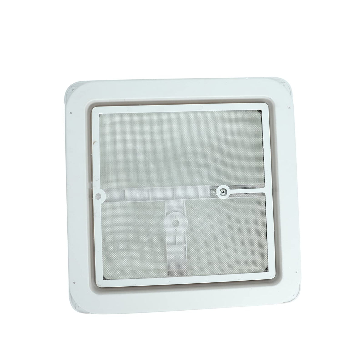 14" RV Roof Vent with White Lid W6545