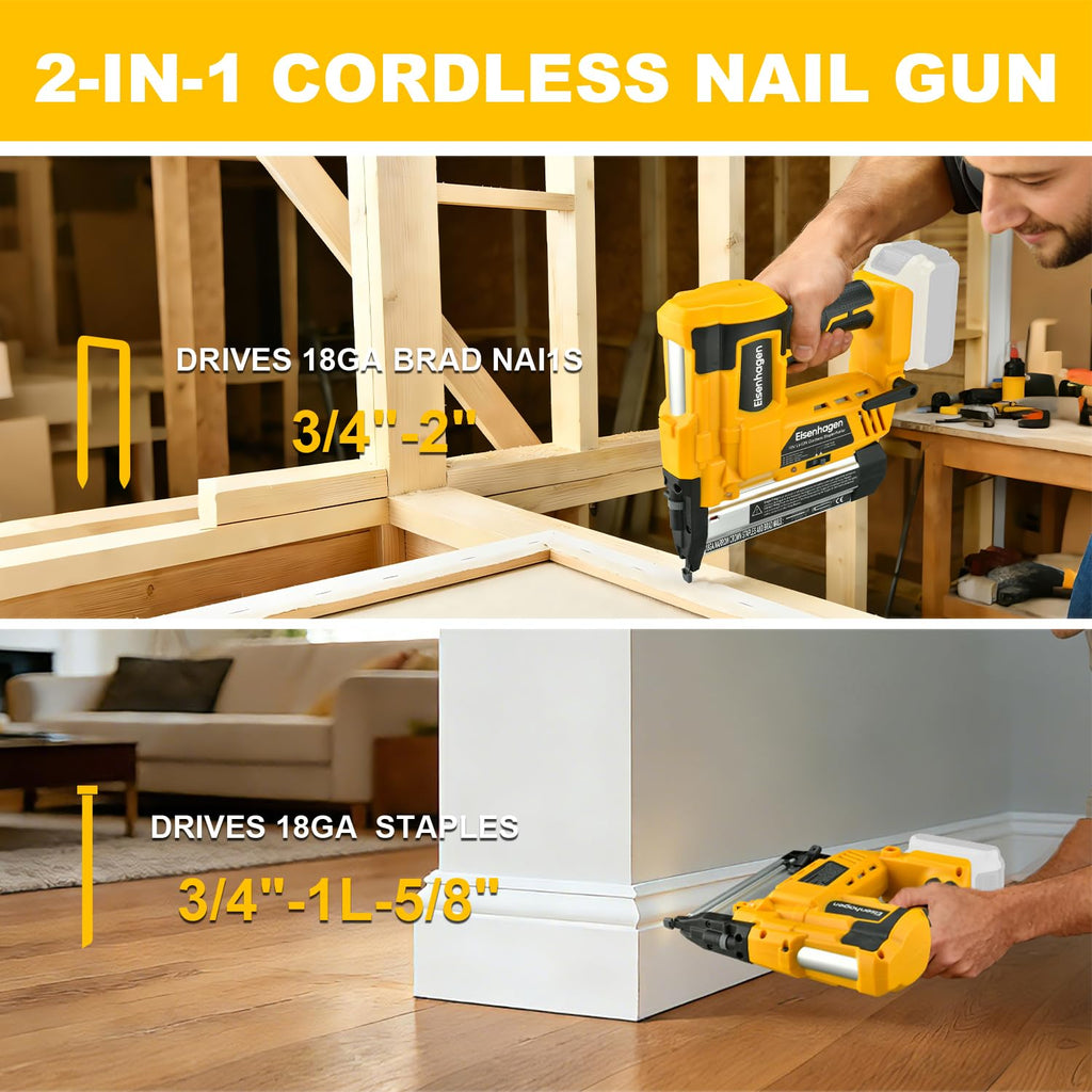 2" Cordless Brad Nailer B2858
