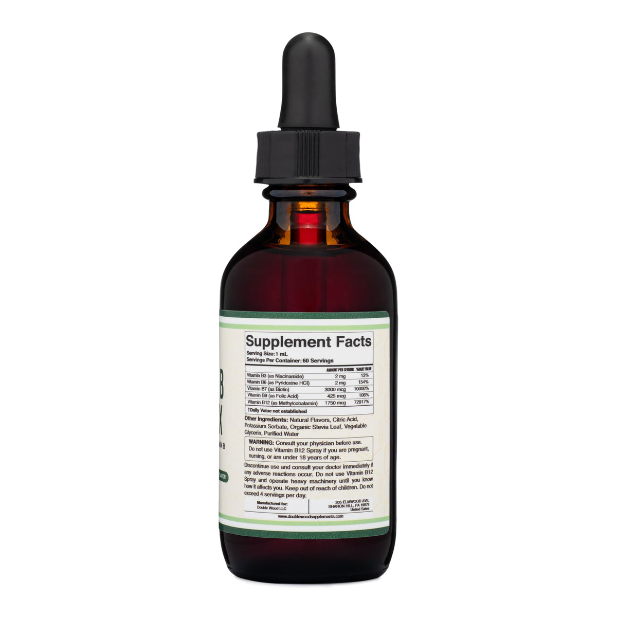 Cherry Flavor Liquid Vitamin B-Complex Drops Q11176