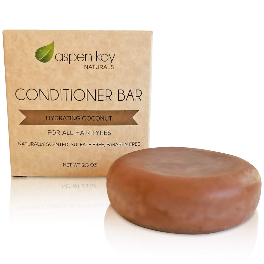 Coconut Shampoo & Conditioner Bar With Mini Soap Dish A257