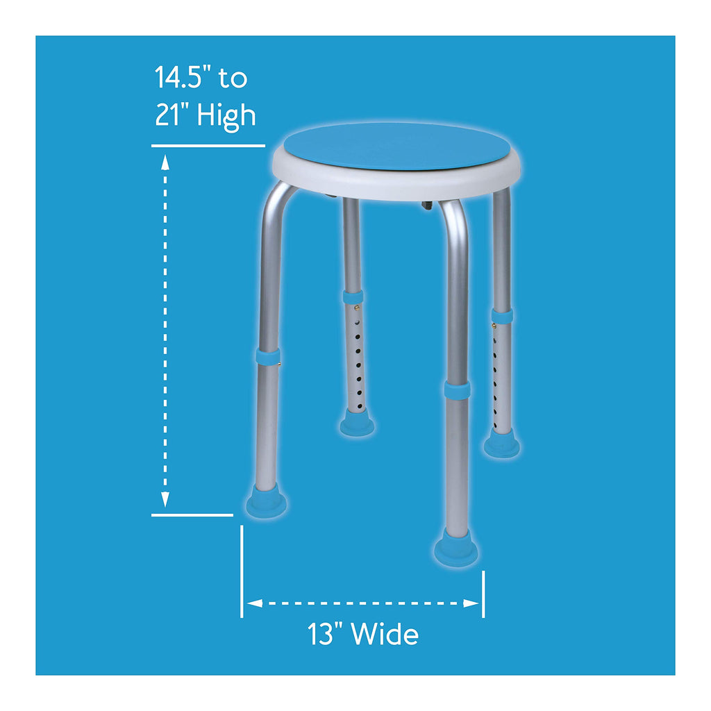 Swivel Shower Stool With Padded Seat H60199