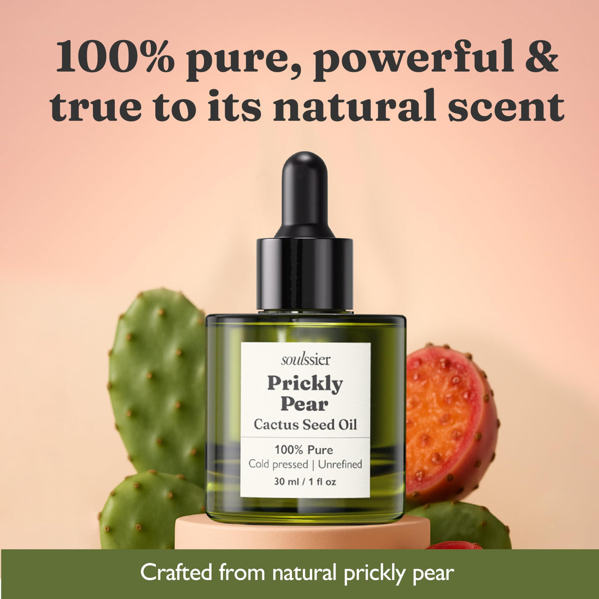 Cold-Pressed Prickly Pear Seed Oil 1 oz Q28651