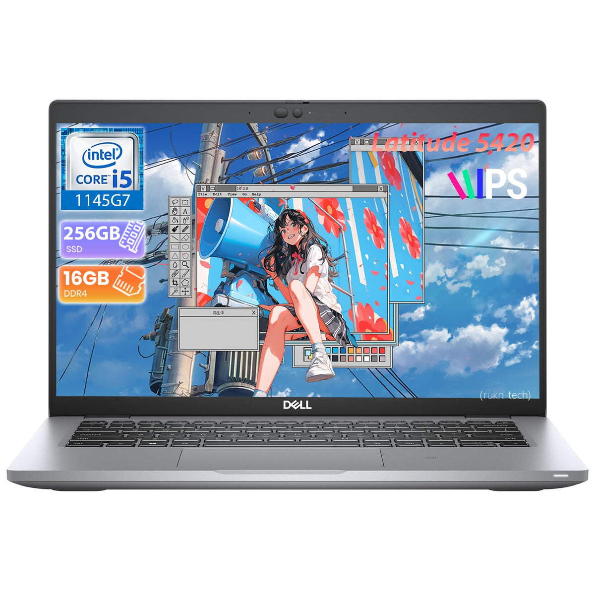 14" 16GB 256GB SSD Core i5-1145G7 2.6GHz Silver Laptop R3336