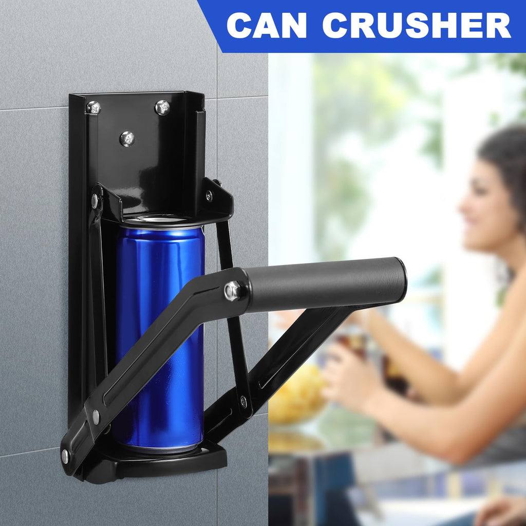 Wall Mounted Stainless Steel Can Crusher C910
