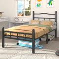14 Inch Twin Bed Frame with Headboard and Footboard X2984