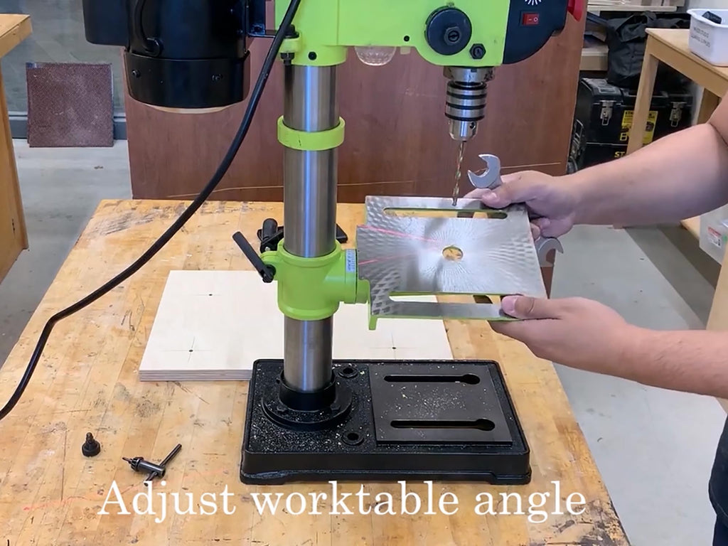 10-Inch 5-Speed Benchtop Drill Press Q42208