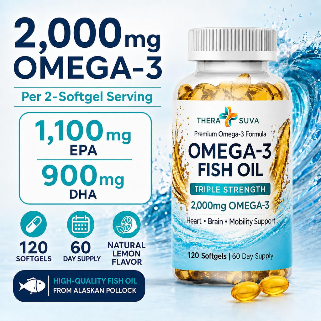 Wild Alaskan Fish Oil 2000mg Omega-3 120 Veggie Softgels P818