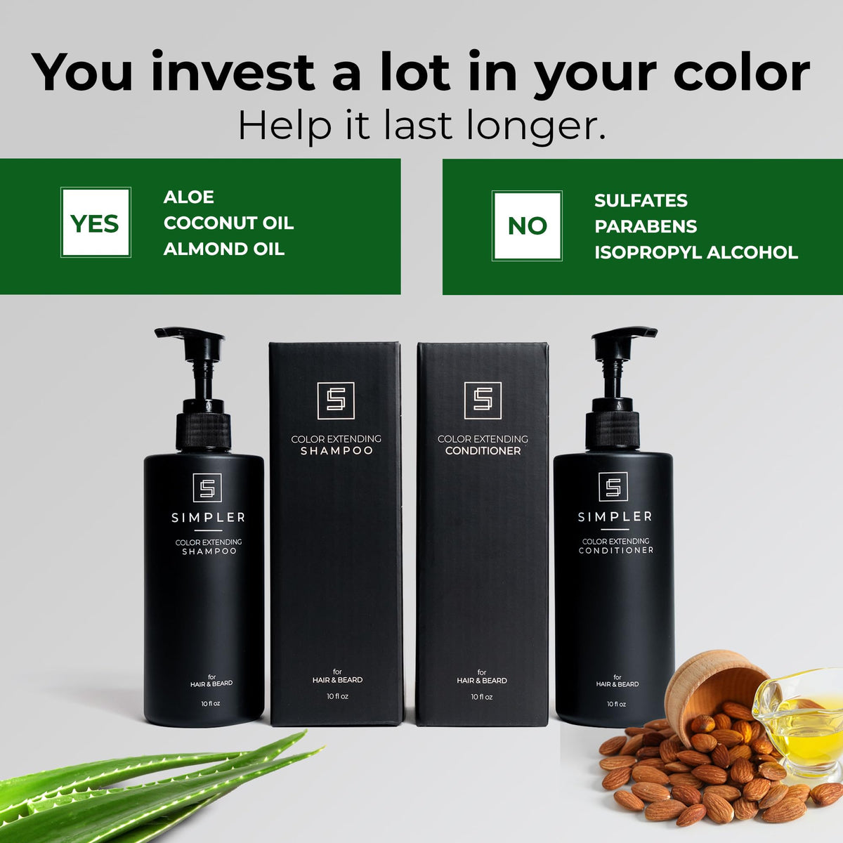 Hair Color Shampoo & Conditioner I5256