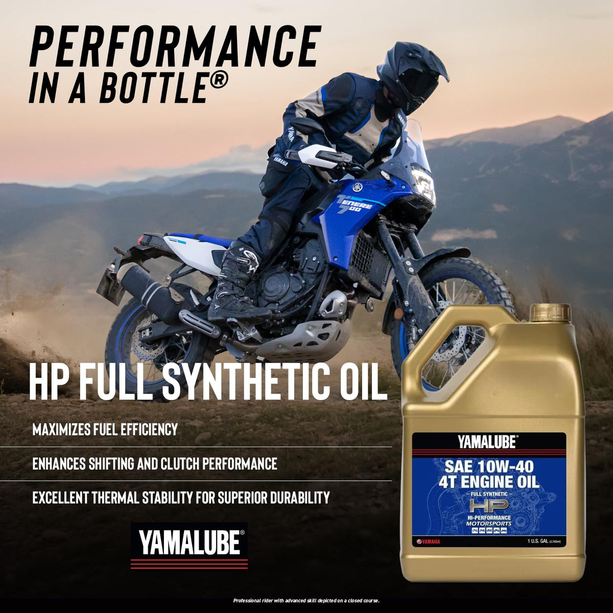 10W-40 4T Full Synthetic Engine Oil 1 Gallon A657