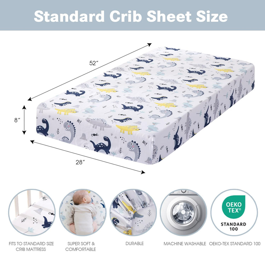 3 Pack Baby Crib Sheets P11650