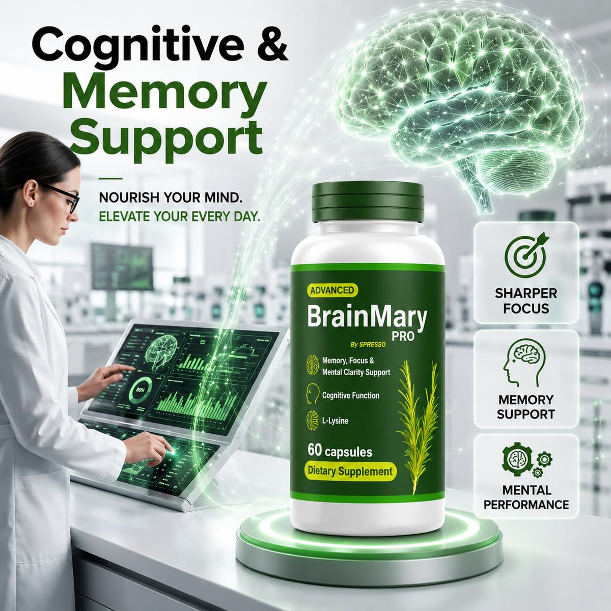 60 Capsules Supplement Pills A494