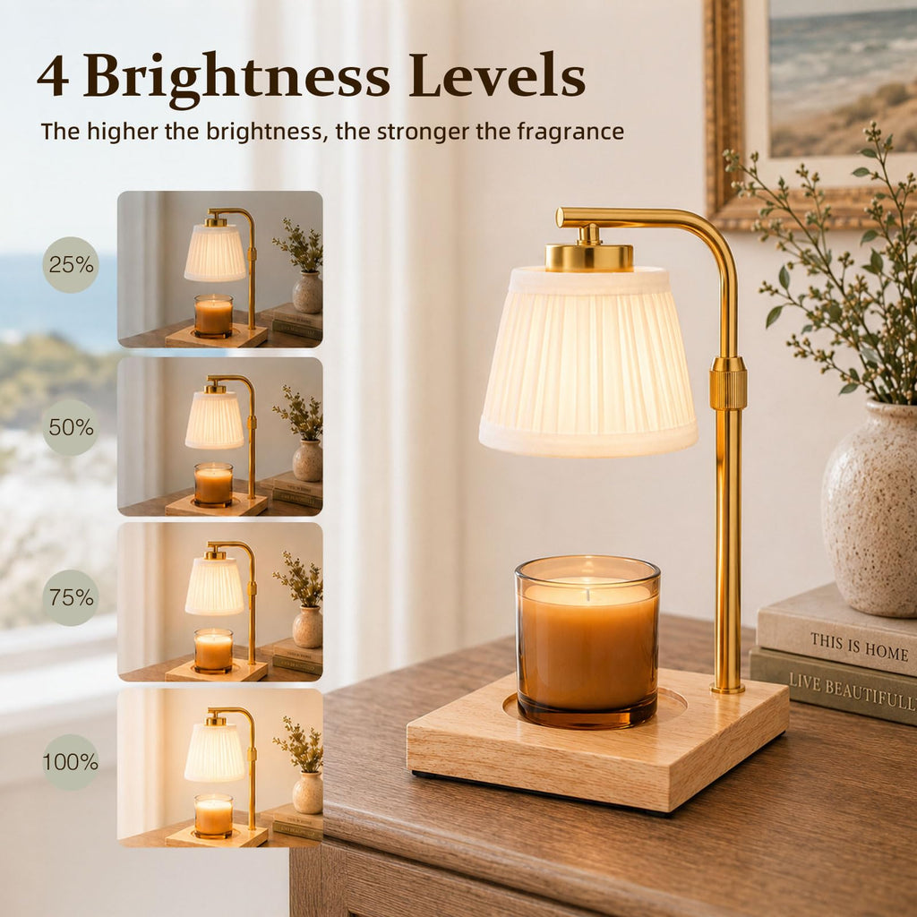 Candle Warmer Lamp with Timer and Dimmable Table Lamp U247