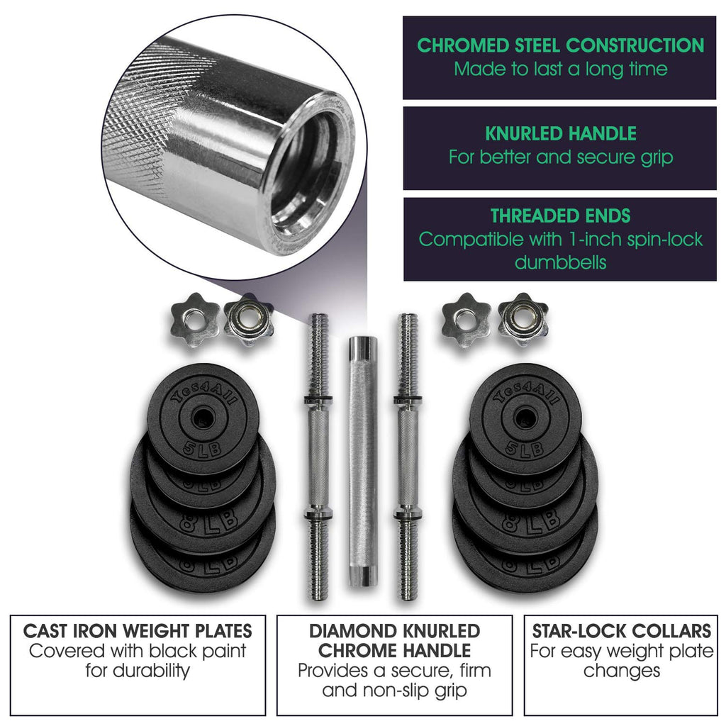 Adjustable Weights Dumbbells Set N305
