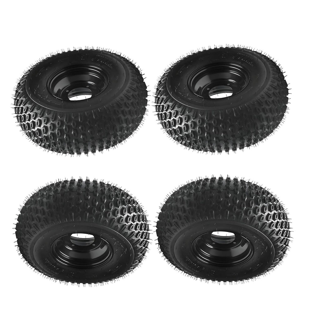 4 Pack 19x7-8 Off-Road Tire & Wheel Combo Tubeless 4-Ply H6428