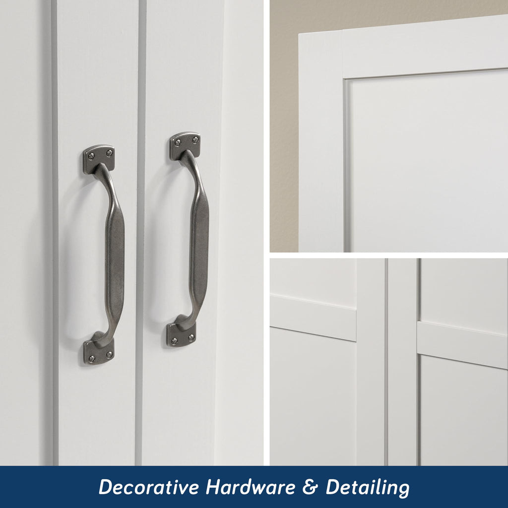 White Storage Cabinet N825