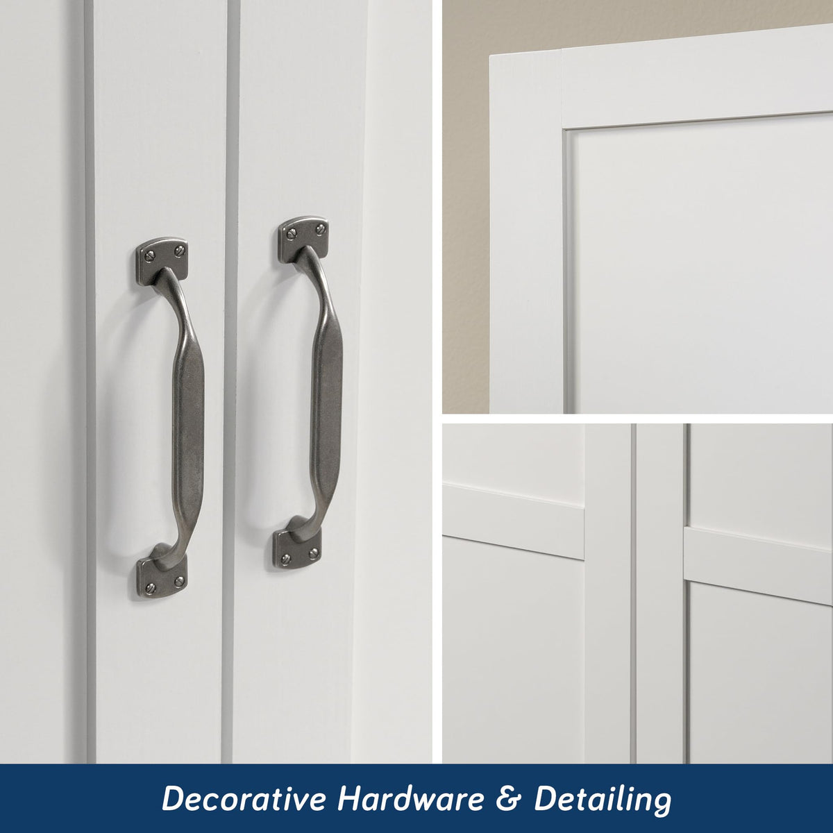 White Storage Cabinet N825