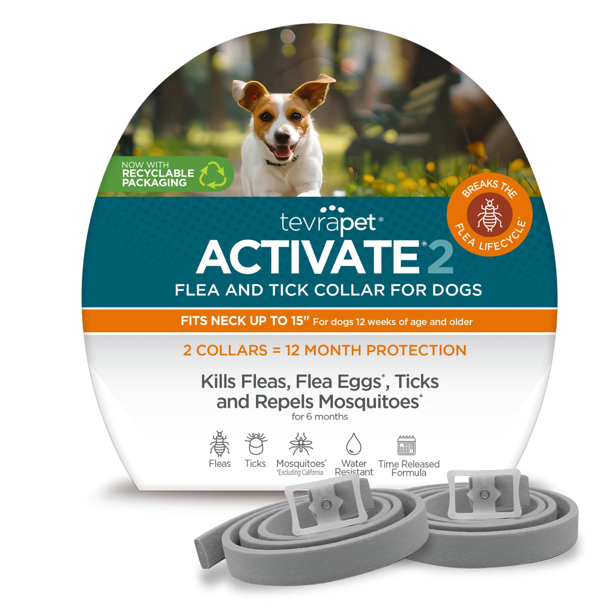 Flea and Tick Collar for Small Dogs J527918
