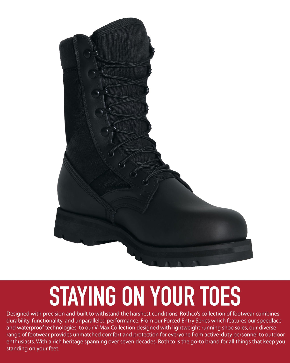 8 Inch Tactical Boots J10090