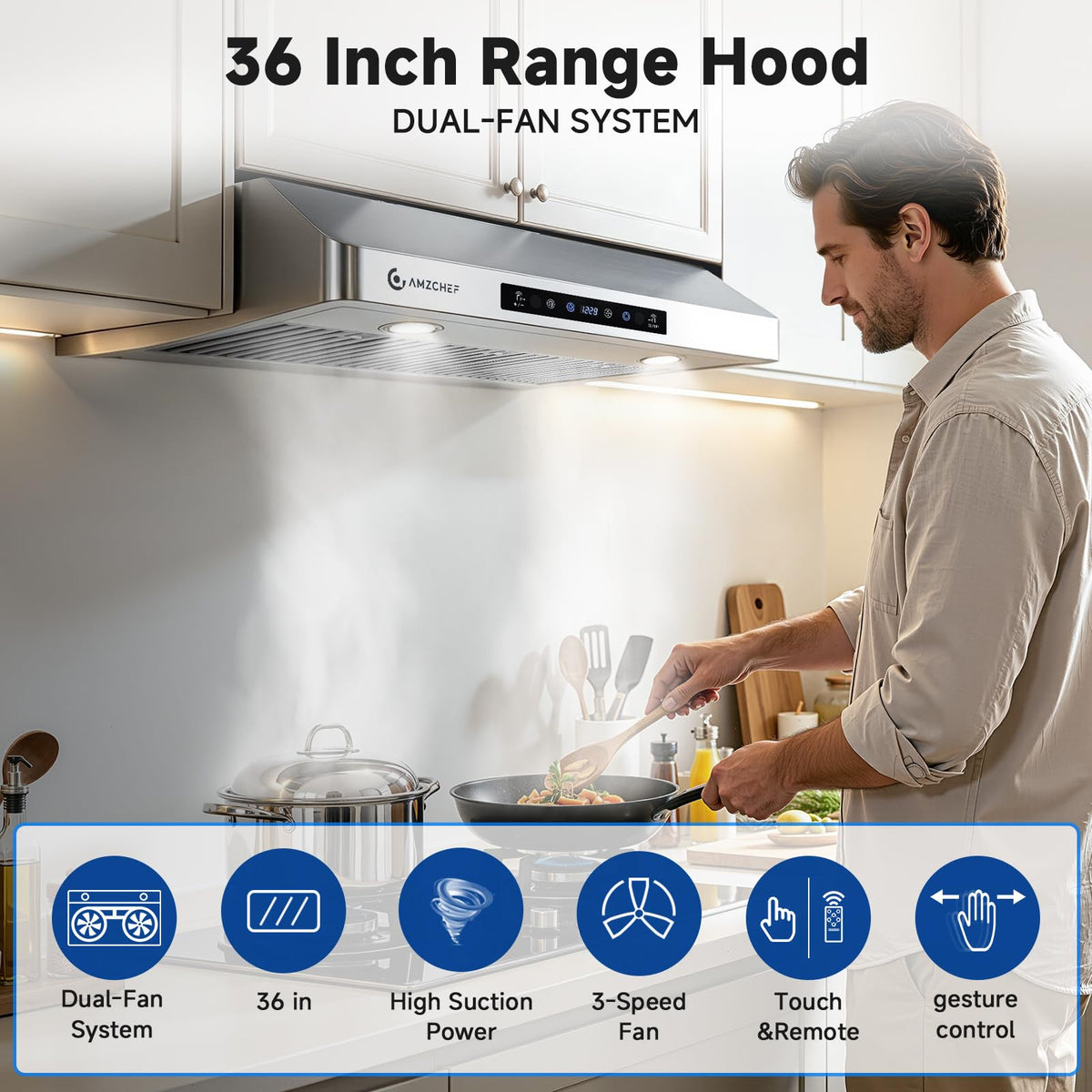 36" Stainless Steel Under-Cabinet Range Hood P5973