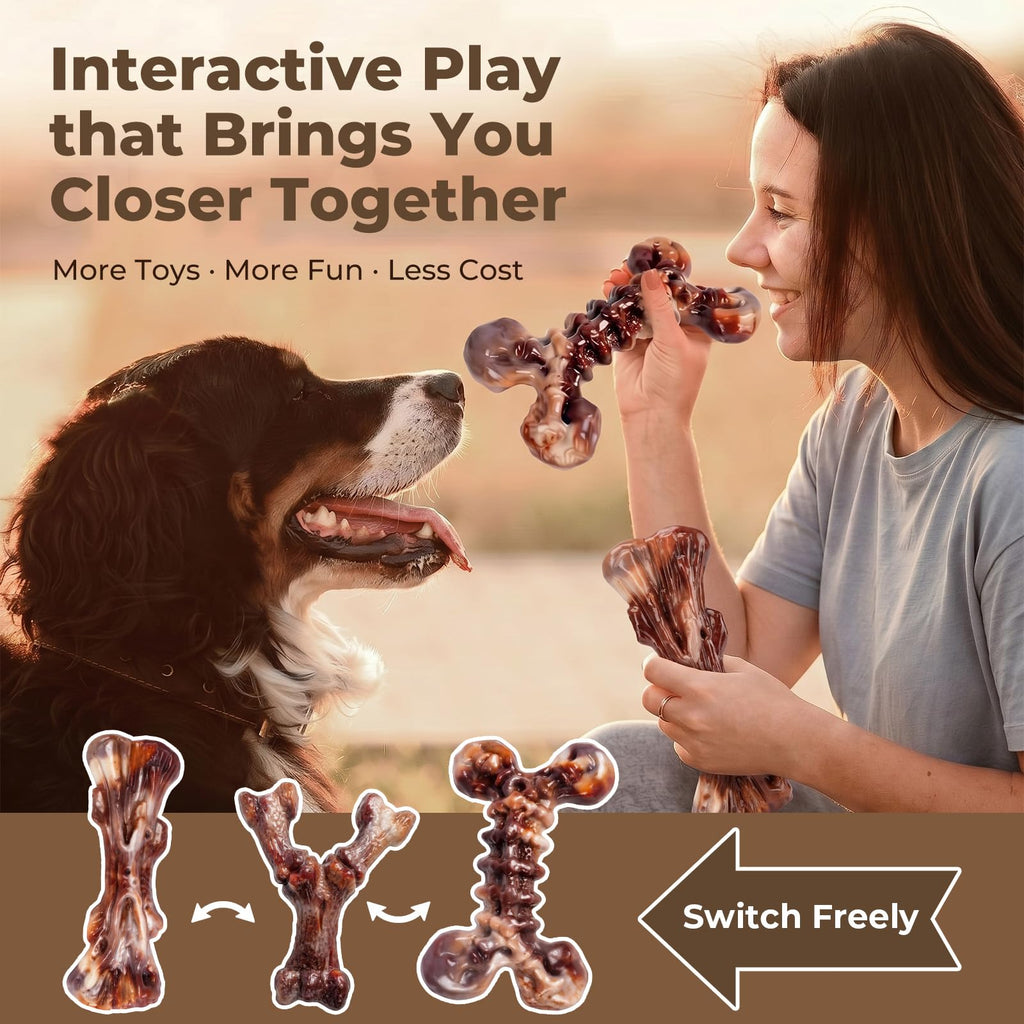 3-Pack Dog Chew Toys L9655