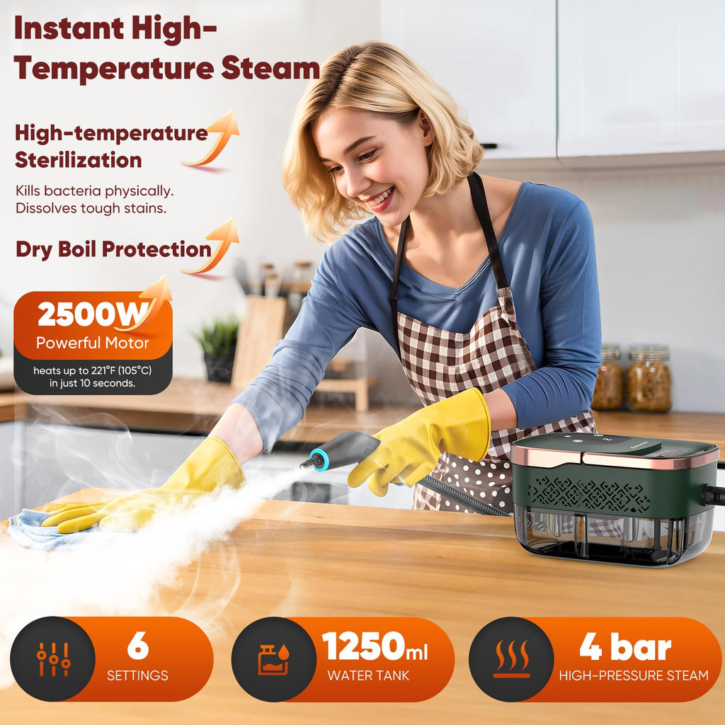 Handheld Pressurized Steam Cleaner B35853