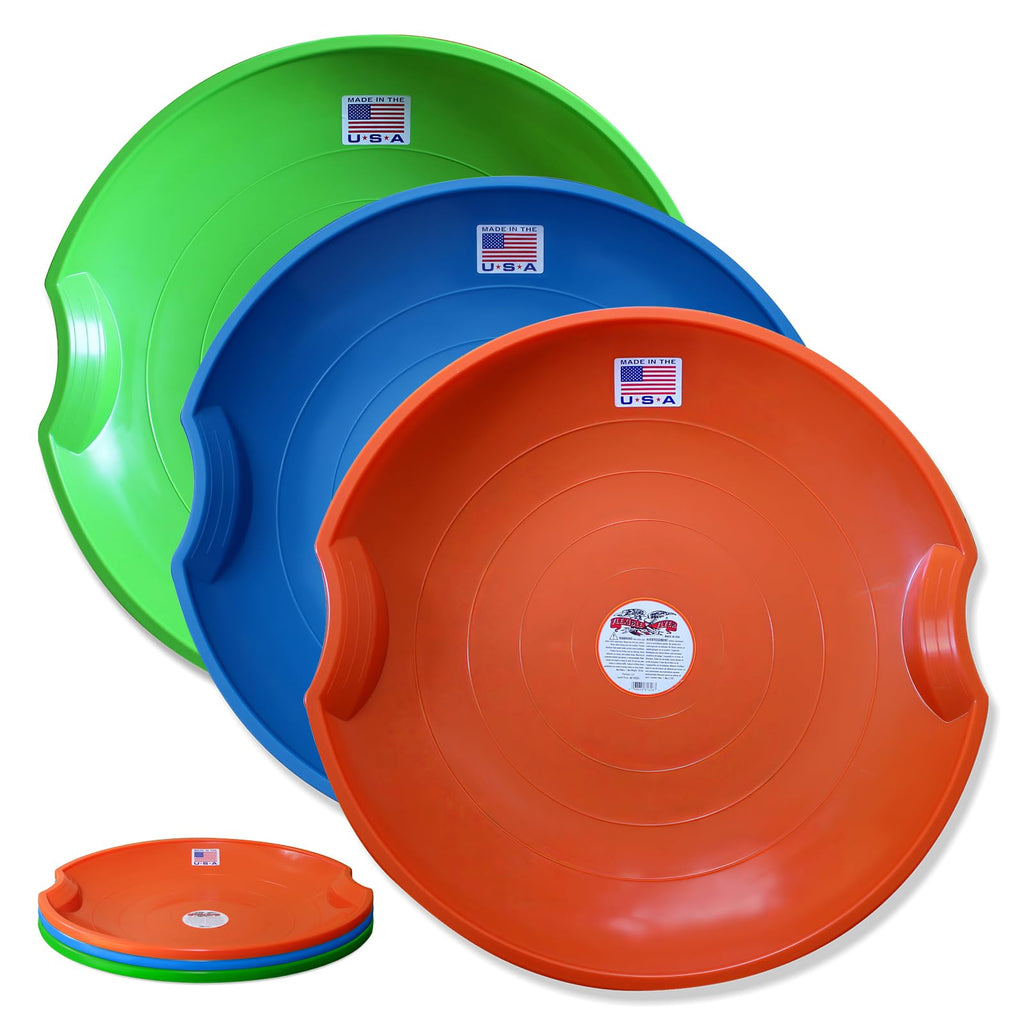 26” Plastic Snow Sleds with Hand Grips V551055