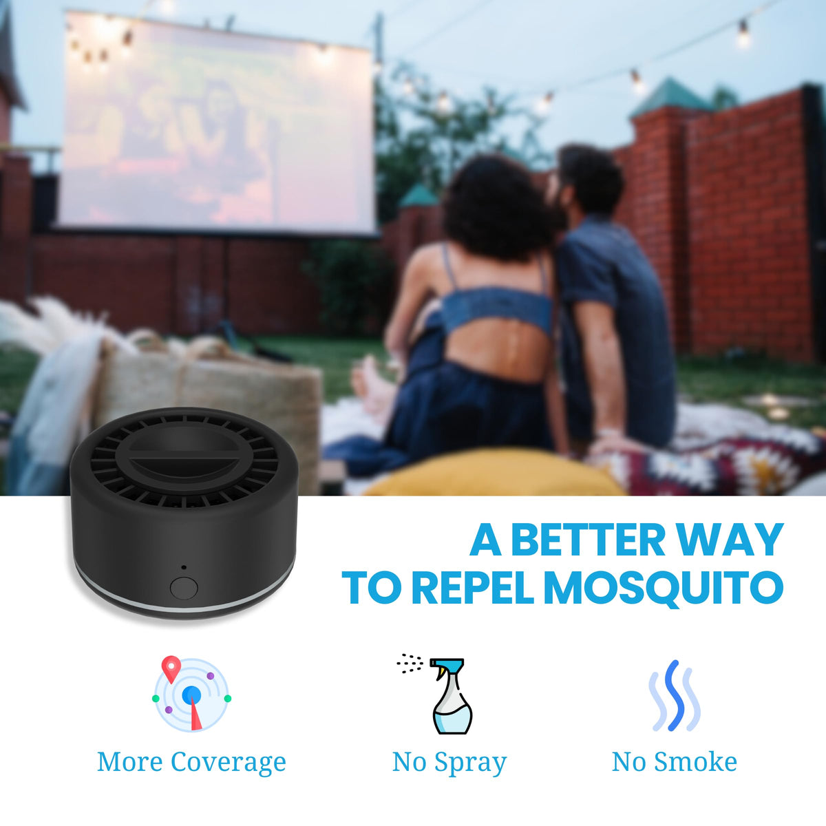 Rechargeable Mosquito Repeller with Refills H704433