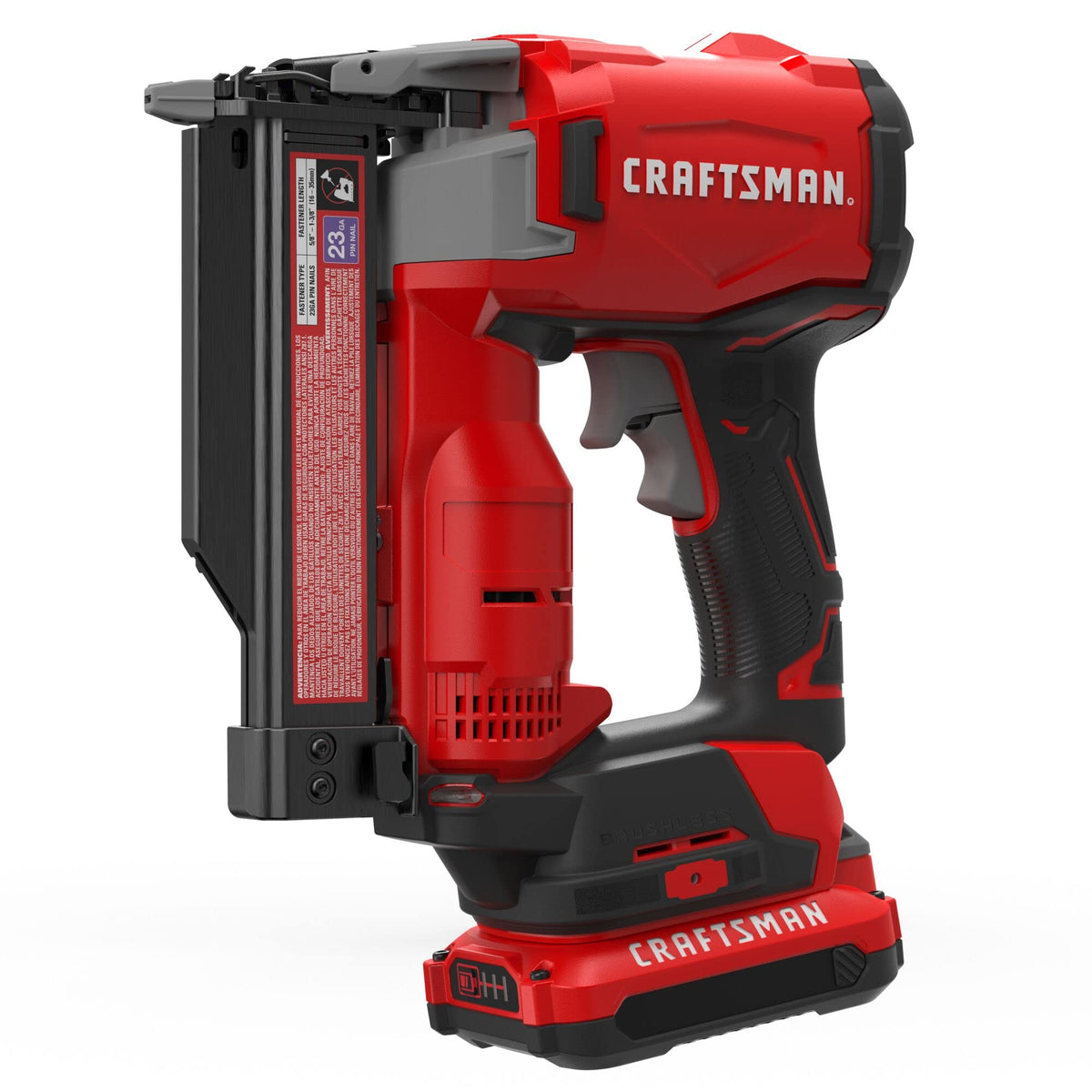Cordless 23 Gauge Pin Nailer Kit C865