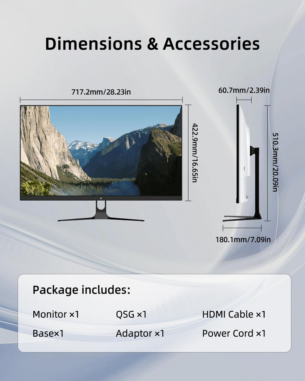 32 Inch 2K QHD 120Hz IPS Computer Monitor Z29931