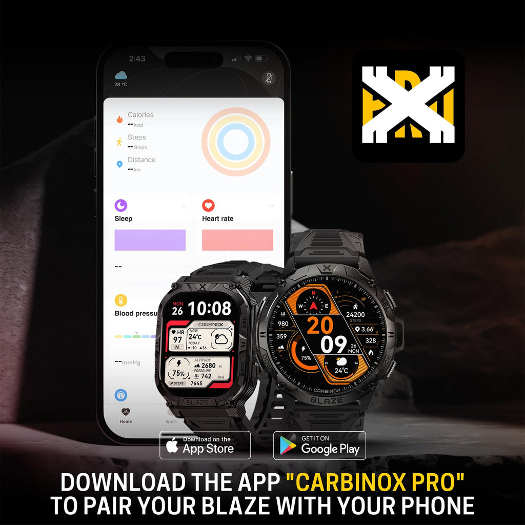 Rugged Smart Watch with GPS B8361