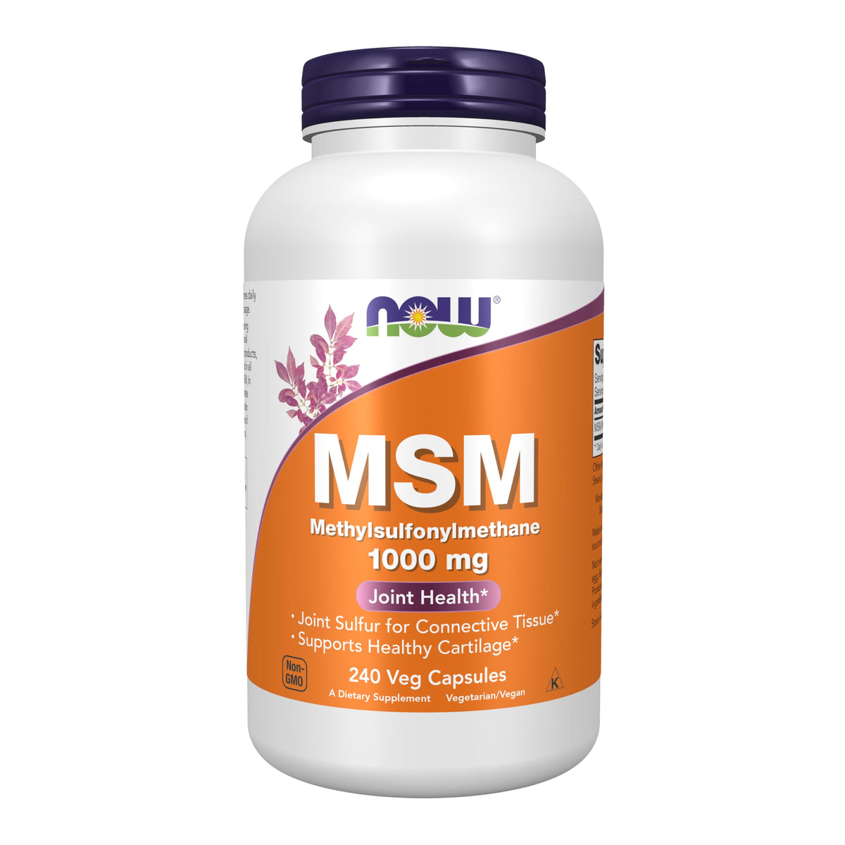 MSM 1,000 mg 240 Veg Caps C613671