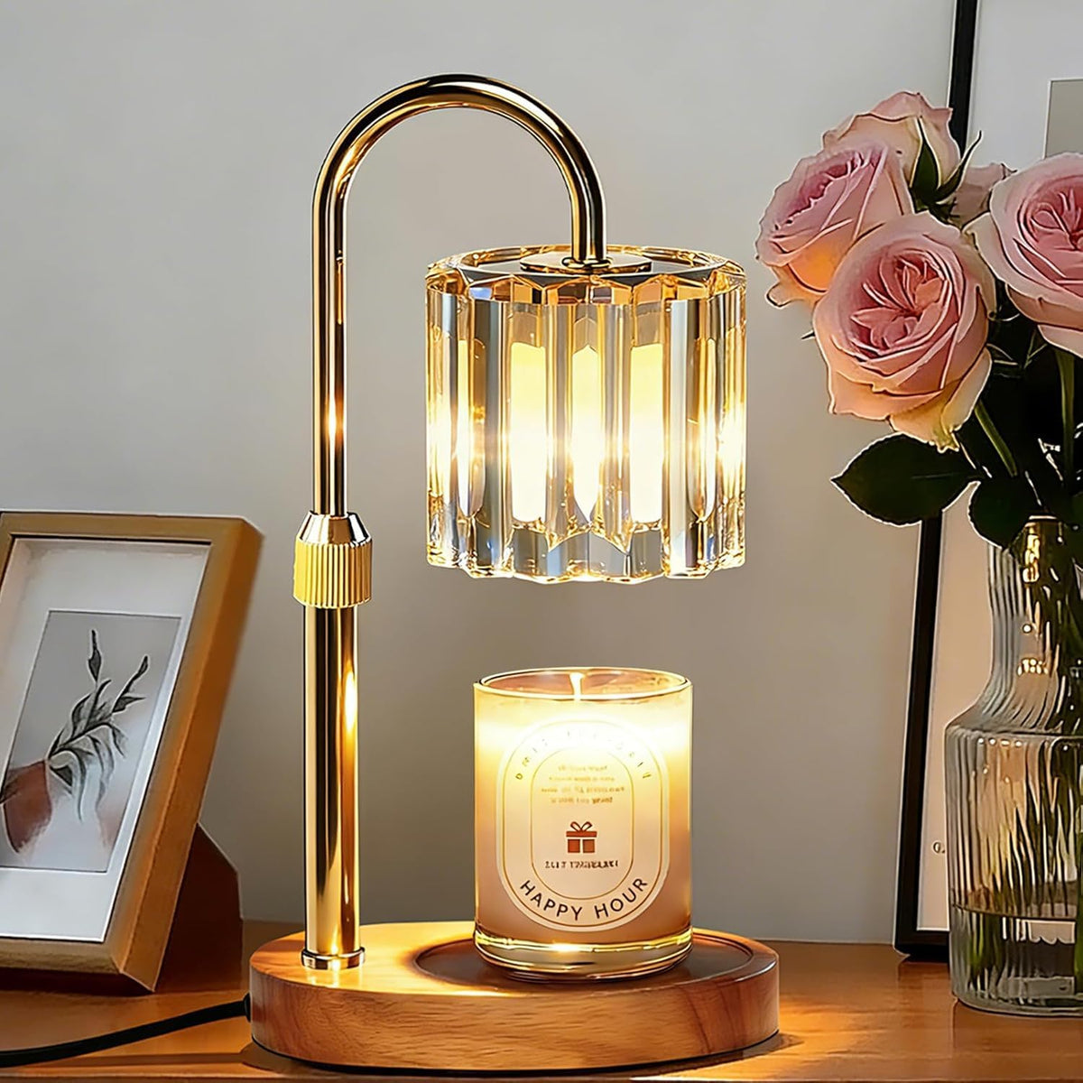 Candle Warmer Lamp with Timer and Dimmer Q77812