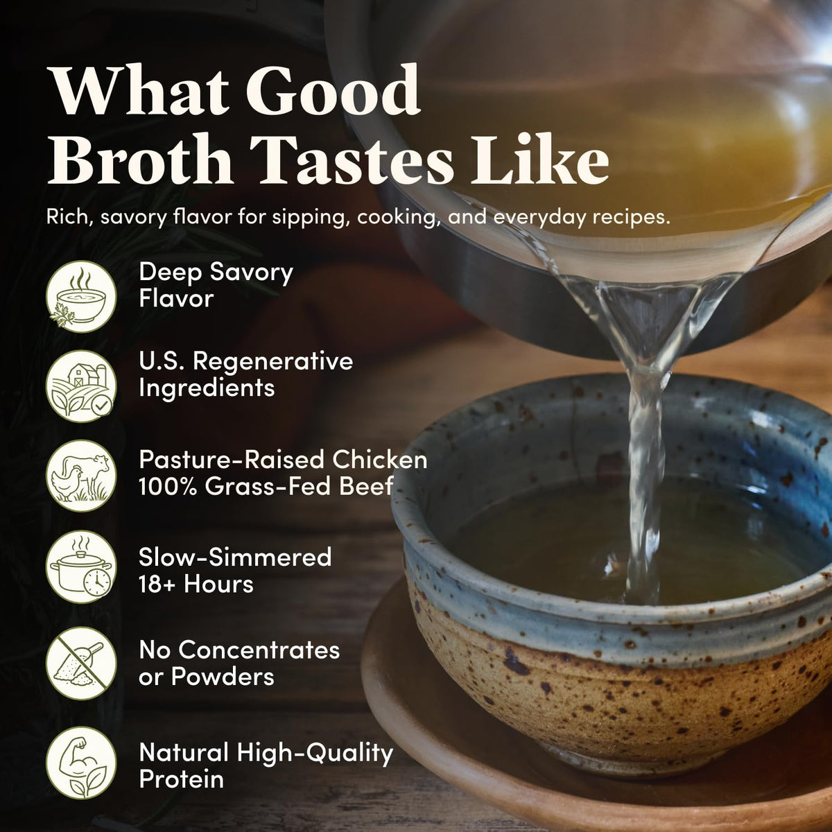 Chicken Bone Broth Variety Pack 4-Pack H163402