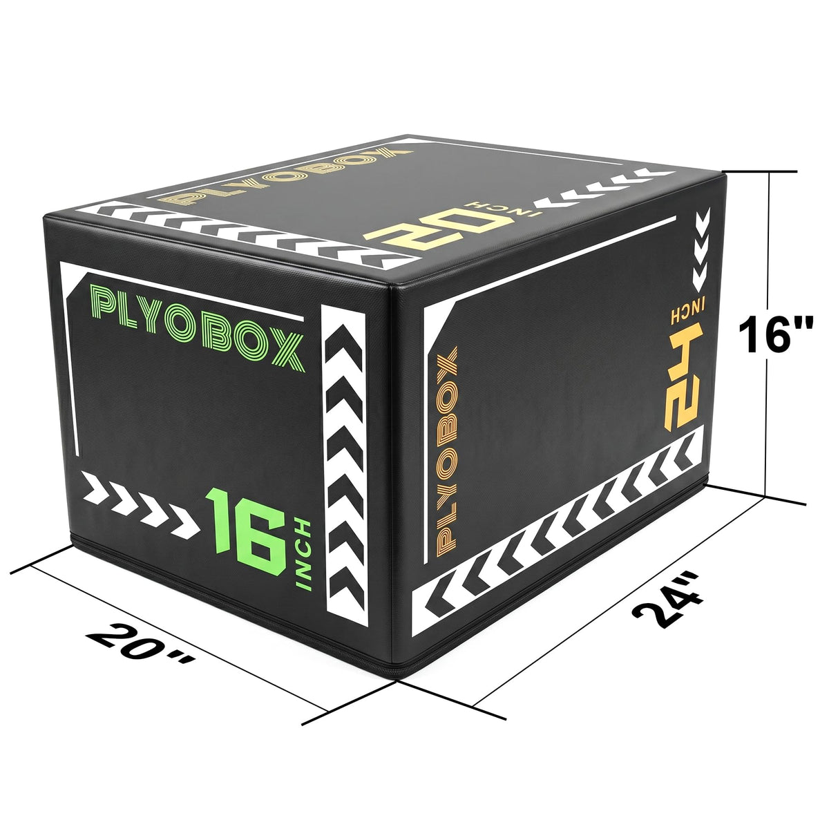 3-in-1 Foam Plyometric Jump Box B76921